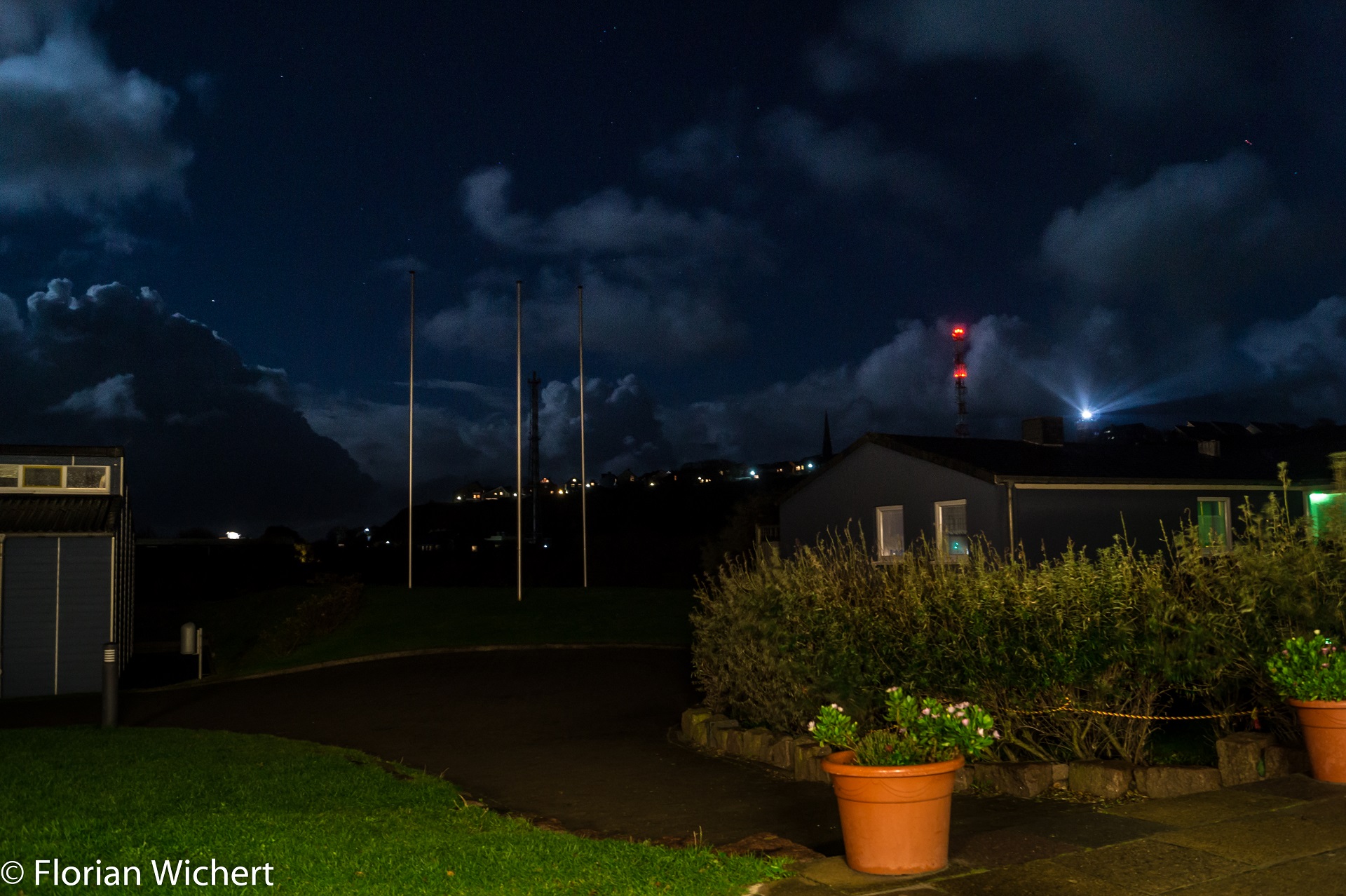 Helgoland 2017 bei Nacht